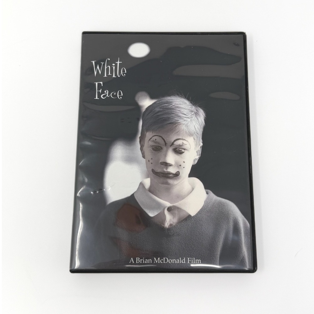 White Face DVD Brian McDonald Rare OOP Clown Mockumentary Short Film 2000